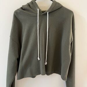 Wild Fable Khaki Hoodie Sweatshirt